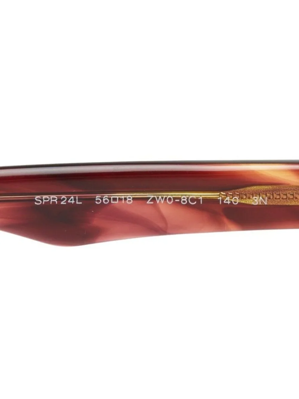 Prada Logo Wellington Sunglasses Brown Acetate Eyewear